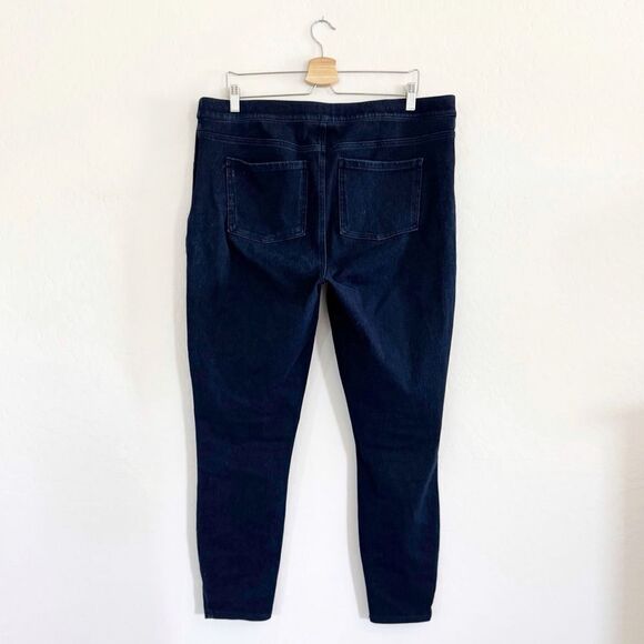 SPANX Jean‑ish Jean-ish Ankle Leggings in Twilight Rinse Size 2X Petite - Picture 4 of 14